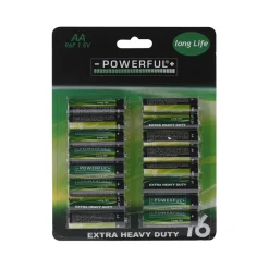 AA-batterier 16 stk.