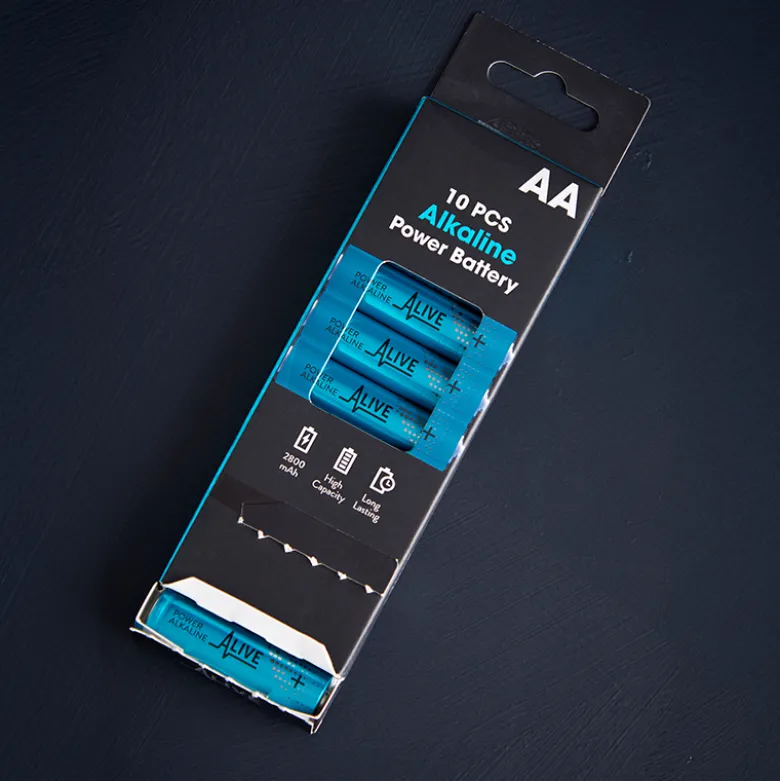 AA-batterier 10 stk. 1,5 V
