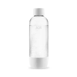 AGA PET flaske hvid 1 liter