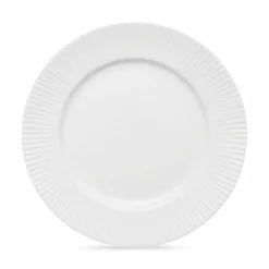 Aida Groovy desserttallerken hvid 1 stk. 19 cm