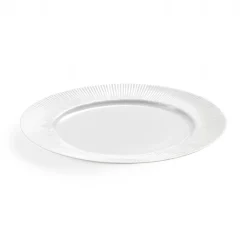 Aida Groovy frokosttallerken hvid 1 stk. 22 cm