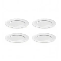 Aida Groovy tallerken hvid 1 stk. 27,5 cm