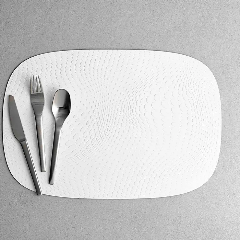 Aida Karim Rashid recycled læder dækkeserviet mozzarella