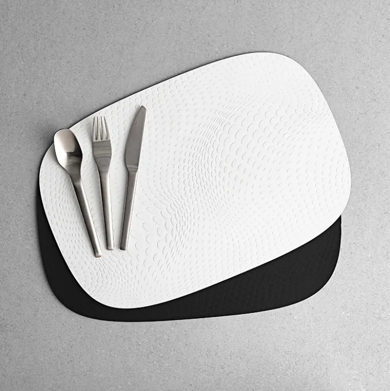 Aida Karim Rashid recycled læder dækkeserviet mozzarella