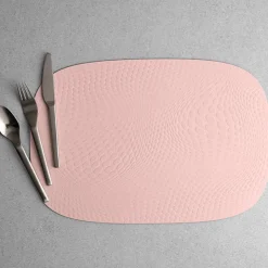Aida Karim Rashid recycled læder dækkeserviet pink