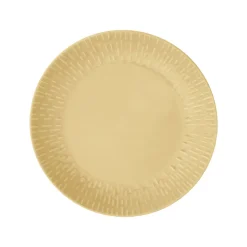 Aida LIFE IN COLOUR Confetti frokosttallerken mustard Ø 24 cm
