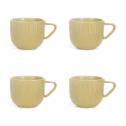 Aida LIFE IN COLOUR Confetti kaffekop mustard 20 cl