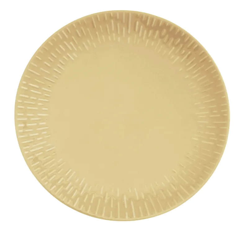 Aida LIFE IN COLOUR Confetti middagstallerken mustard Ø 27,5 cm