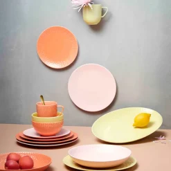 Aida LIFE IN COLOUR Confetti pastatallerken apricot Ø 23 cm