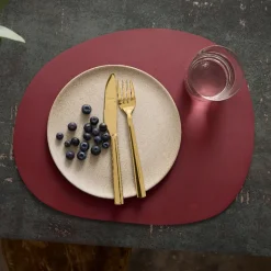 Aida RAW dækkeserviet silikone bordeaux