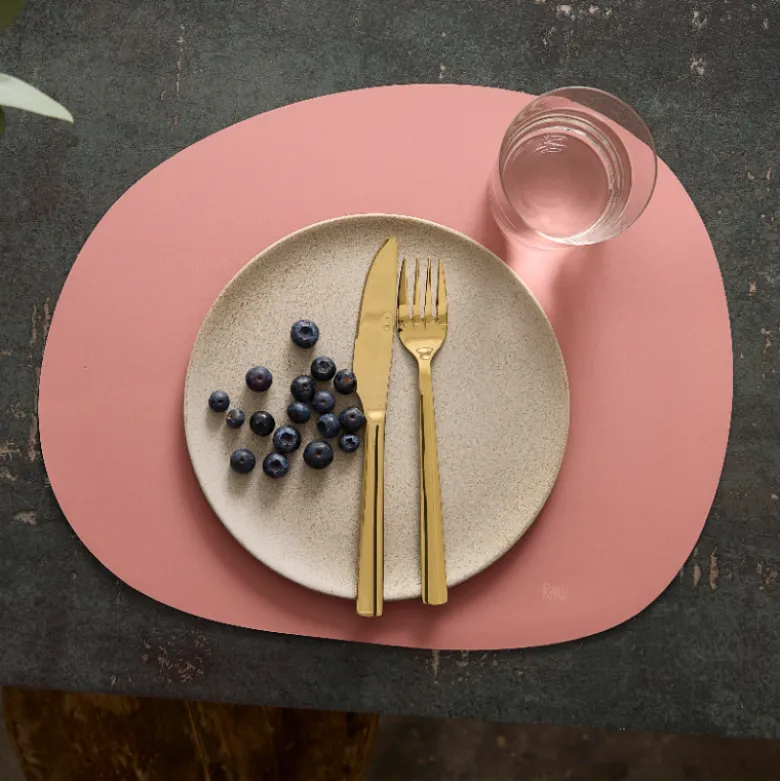 Aida RAW dækkeserviet silikone spice rose