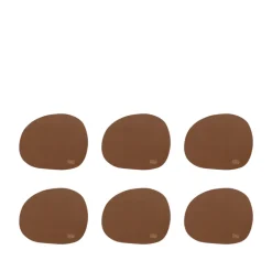 Aida RAW glasbrik soft silikone mocca 6 stk.