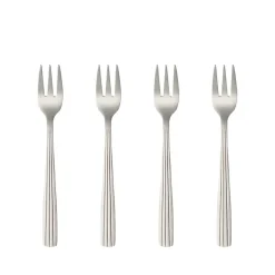 Aida RAW kagegaffel mat stål 4 stk.