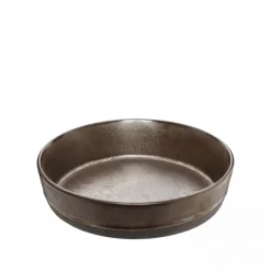 Aida RAW Metallic Brown suppetallerken Ø 19,4 cm