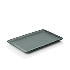Aida RAW Northern Green rektangulær tallerken 23,5 cm