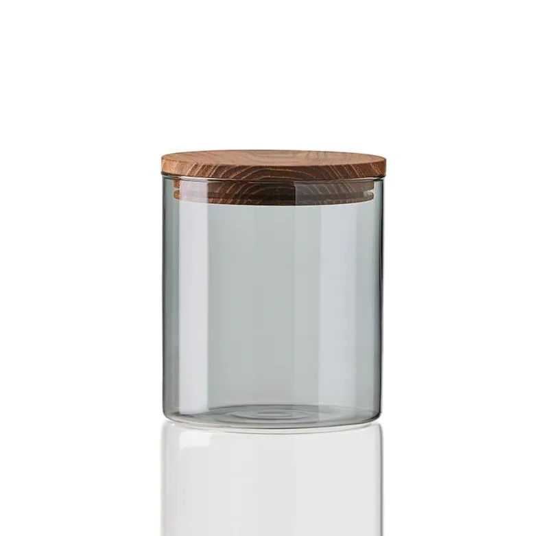Aida RAW opbevaringsglas smoke H 11,1 cm