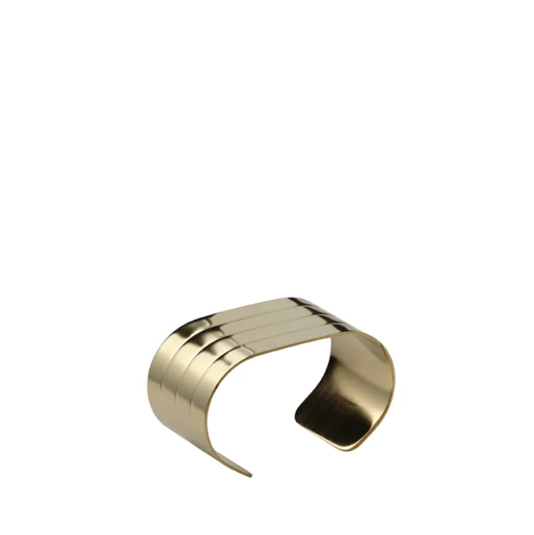 Aida RAW servietring champagne guld