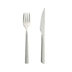 Aida RAW steakbestik 8 dele mat stål