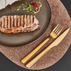 Aida RAW steaksæt guld