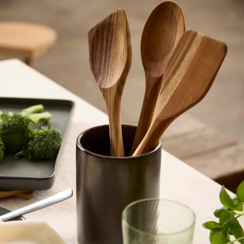 Aida RAW Teak grydeske/palet 32,5 cm