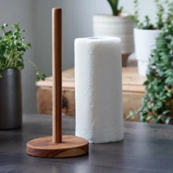 Aida RAW Teaktræ køkkenrulleholder