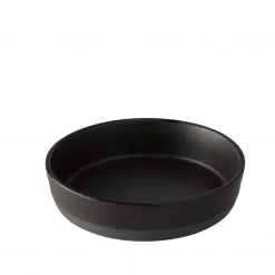 Aida RAW Titanium Black suppetallerken Ø 19,4 cm