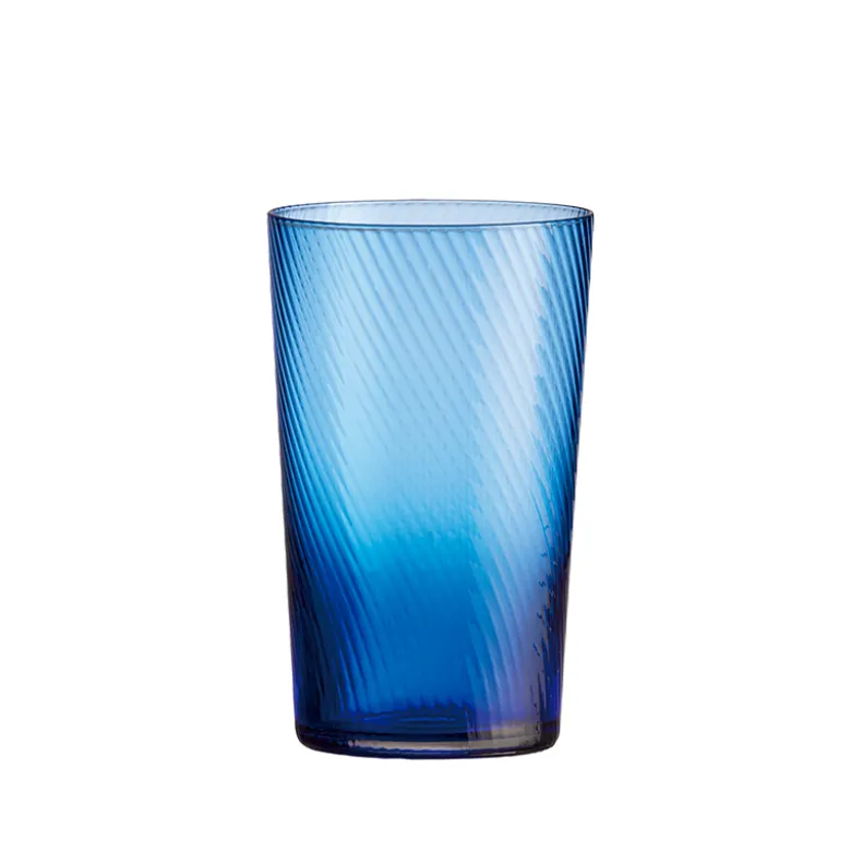 Aida RAW UNIQUE swirl glas dark blue 45 cl