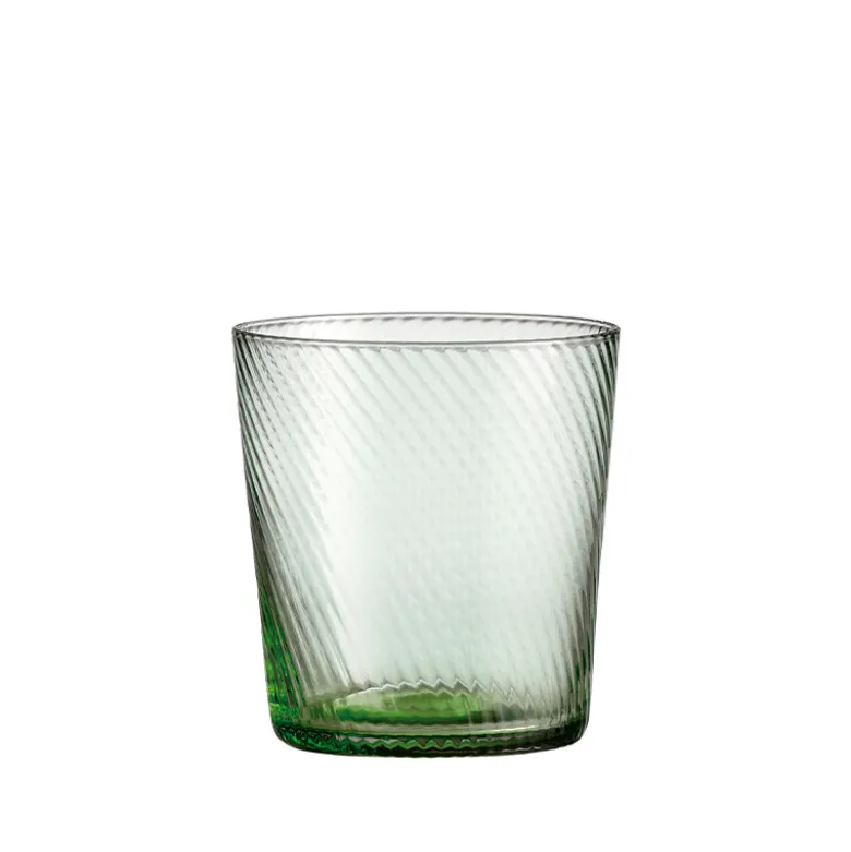 Aida RAW UNIQUE swirl glas green 30 cl