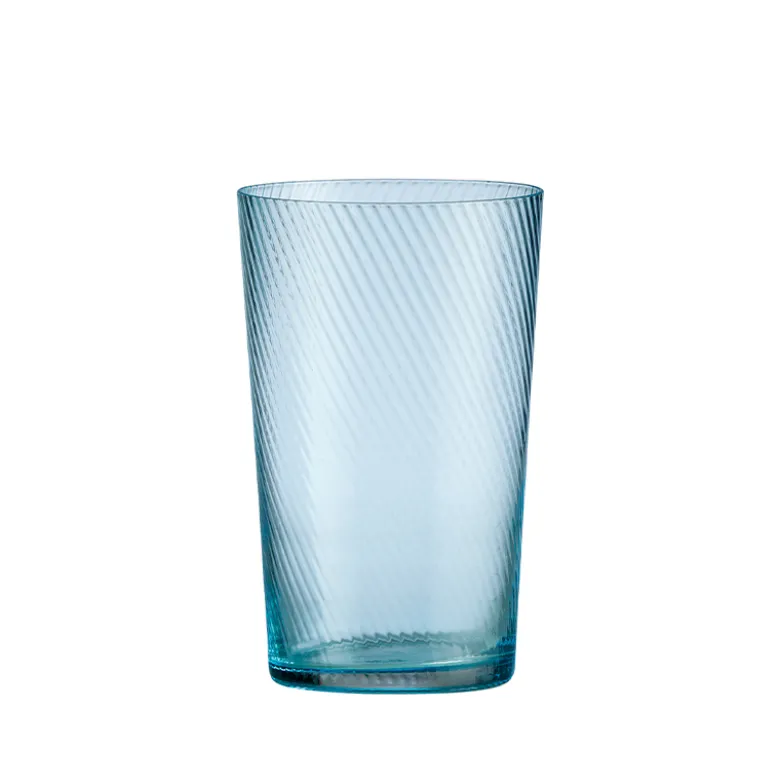 Aida RAW UNIQUE swirl glas light blue 45 cl