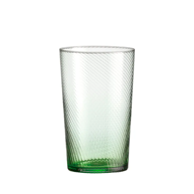 Aida RAW UNIQUE swirl vandglas green 45 cl