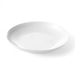 Aida Relief dyb tallerken hvid Ø 22 cm 4 stk.