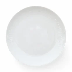 Aida Relief tallerken hvid Ø 27 cm 4 stk.