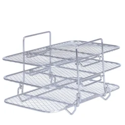 Airfryer rack 3-lags rektangulær 19x12,7x11,5 cm