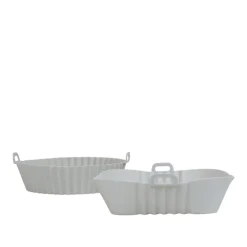 Airfryer silikoneforme Ø 20cm + 21x21cm