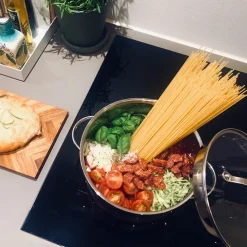 Aldente gryde rustfrit stål stål 5 liter
