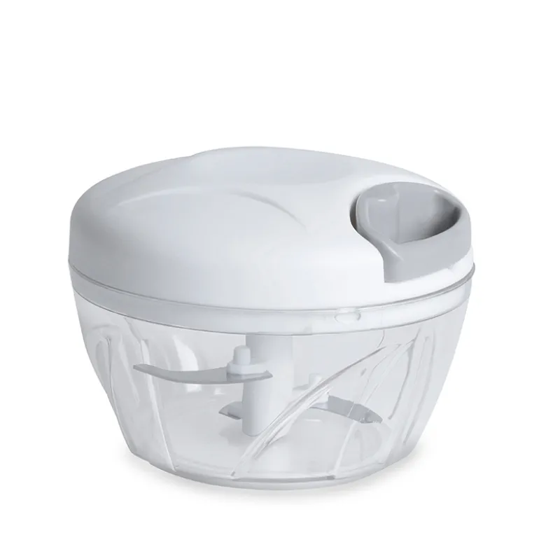 Aldente minihakker hvid plast