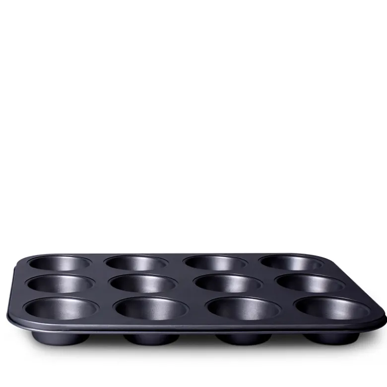 Aldente muffinform mørkegrå 35x26,5 cm