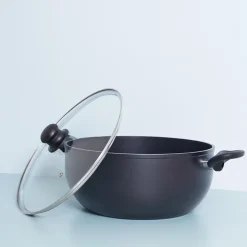 Aldente stegegryde sort 5 liter