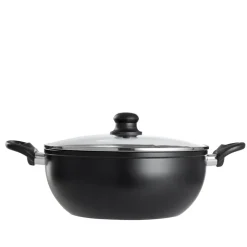 Aldente stegegryde sort 5 liter