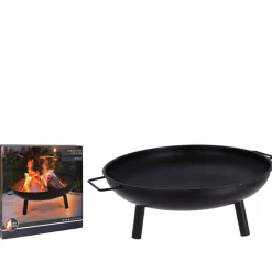 Ambiance bålfad sort 58 cm