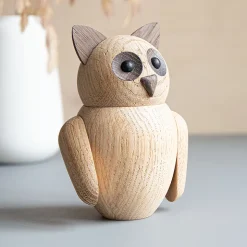 Architectmade Bubo træfigur 13 cm