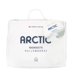 Arctic Madrasette bomuldsrullemadras hvid 120x200 cm