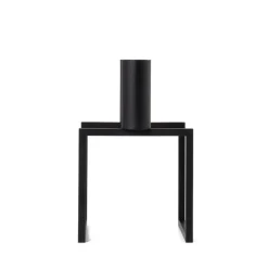 Audo Copenhagen Kubus 2 lysestage sort