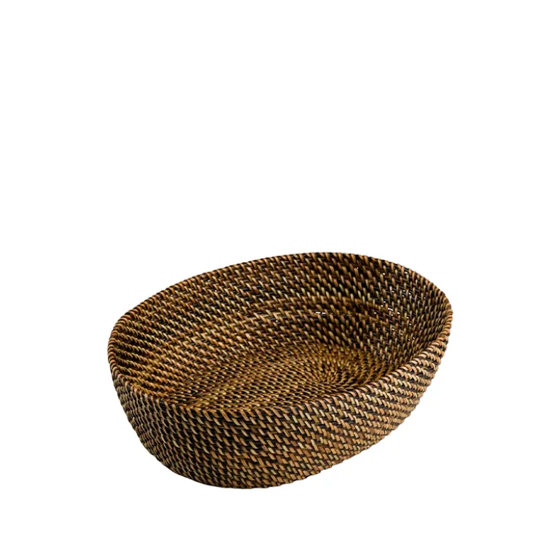 Bastian brødkurv oval lys 24.5x18 cm