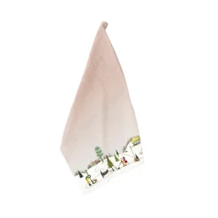 Bastian Tekstiler Vinter viskestykke rose 70x50 cm