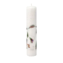 Bastian Vinter kalenderlys hvid H 25 cm