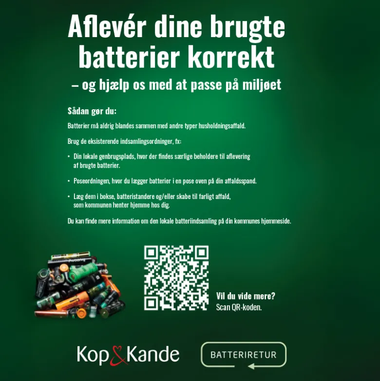 Batteri CR2450 li-ion 3V 4-pak