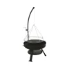 BBQ bålfad sort Ø 60 cm