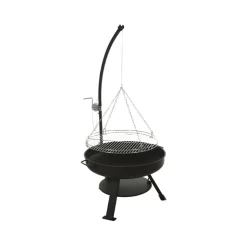 BBQ bålfad sort Ø 60 cm