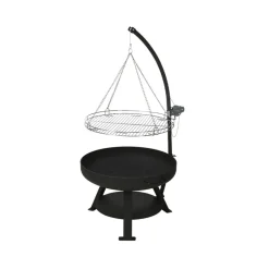 BBQ bålfad sort Ø 60 cm